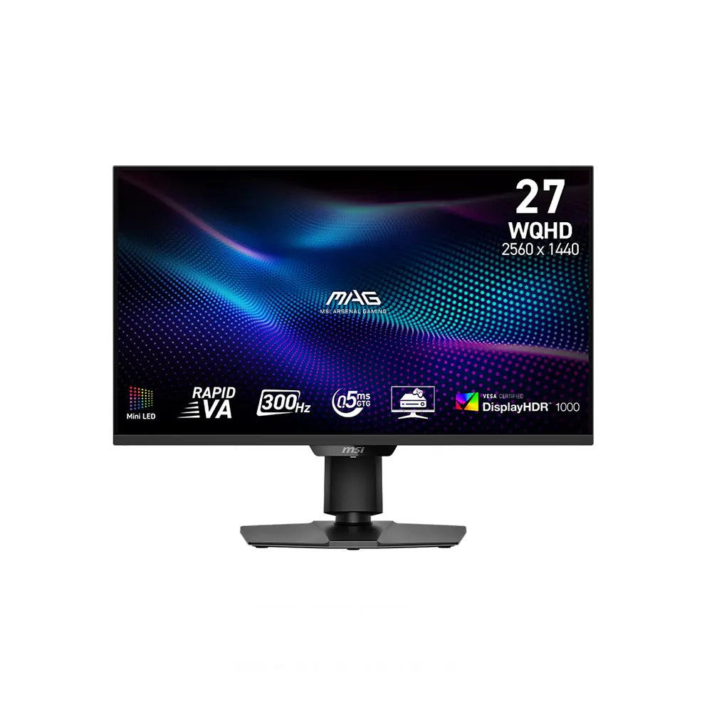 Msi MAG 274QPF X30MV 27 Inch 300Hz 0.5Ms WQHD Rapid VA Mini LED DisplayHDR 1000 Gaming Monitor Msi MAG 274QPF X30MV 27 Inch 300Hz 0.5Ms WQHD Rapid VA Mini LED DisplayHDR 1000 Gaming Monitor